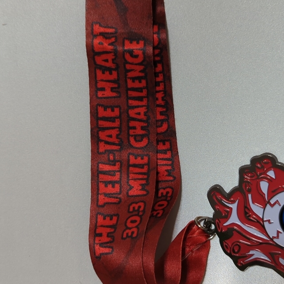 The Tell-Tale Heart Virtual Race Medal 30.3 Miles - Picture 3 of 3